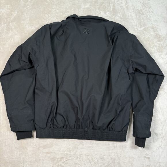 Zero Restriction Gore-Tex Black Jacket Men's Size M Zipped Water Proof Pockets - Picture 6 of 11